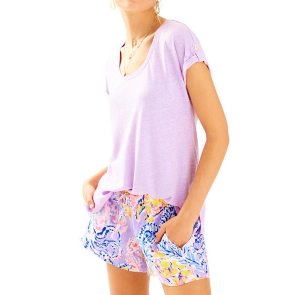 Lilly Pulitzer: Baybreeze Shorts in “So Snappy”